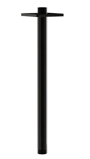 Vitra A4575239 Suit Duş Dirseği P.Siyah (Tavandan Uzun)